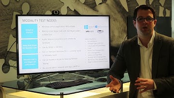 Tom Talks Modality Systems Test Nodes