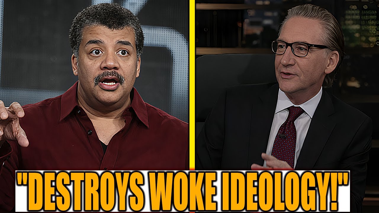 В шокирующем прямом эфире Билл Маэр опровергает пропагандистские тезисы Нила де Грасса Тайсона.