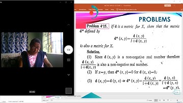 METRIC SPACE LEC 3 by RANJANA DUTTA for SEMESTER 3 MATHEMATICS HONOURS and GE