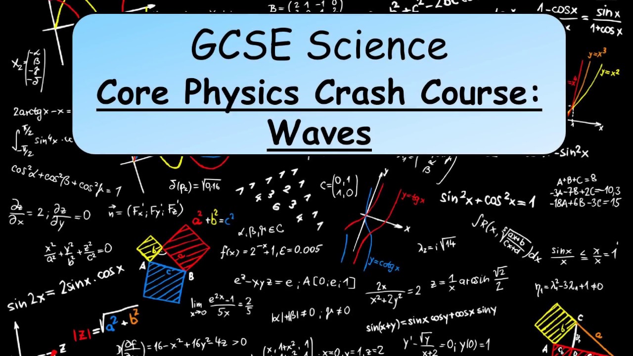 GCSE Science Revision: Core Physics Crash Course on Waves ks430 internorm