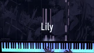 لحن اغنية Lily على البيانو Mp3