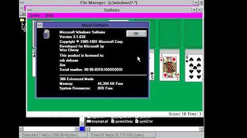 Microsoft Janus (Windows 3.1 Beta) Build 26 on VMWare Workstation