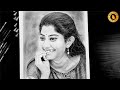 Sai Pallavi pencil drawing video | speed drawing