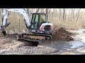#645 BOBCAT E85 Excavator, Project CULVERTS Part 2