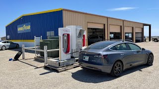 Tesla Model 3 Performance Quick EV Road Trip From Texas Up To Northern Colorado