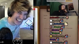xQc CRIES LAUGHING at the SANEST FORSEN DONO