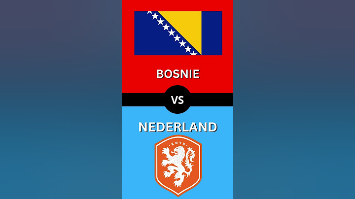 NEDERLAND VS BOSNIE #NEDBOS #voetbal