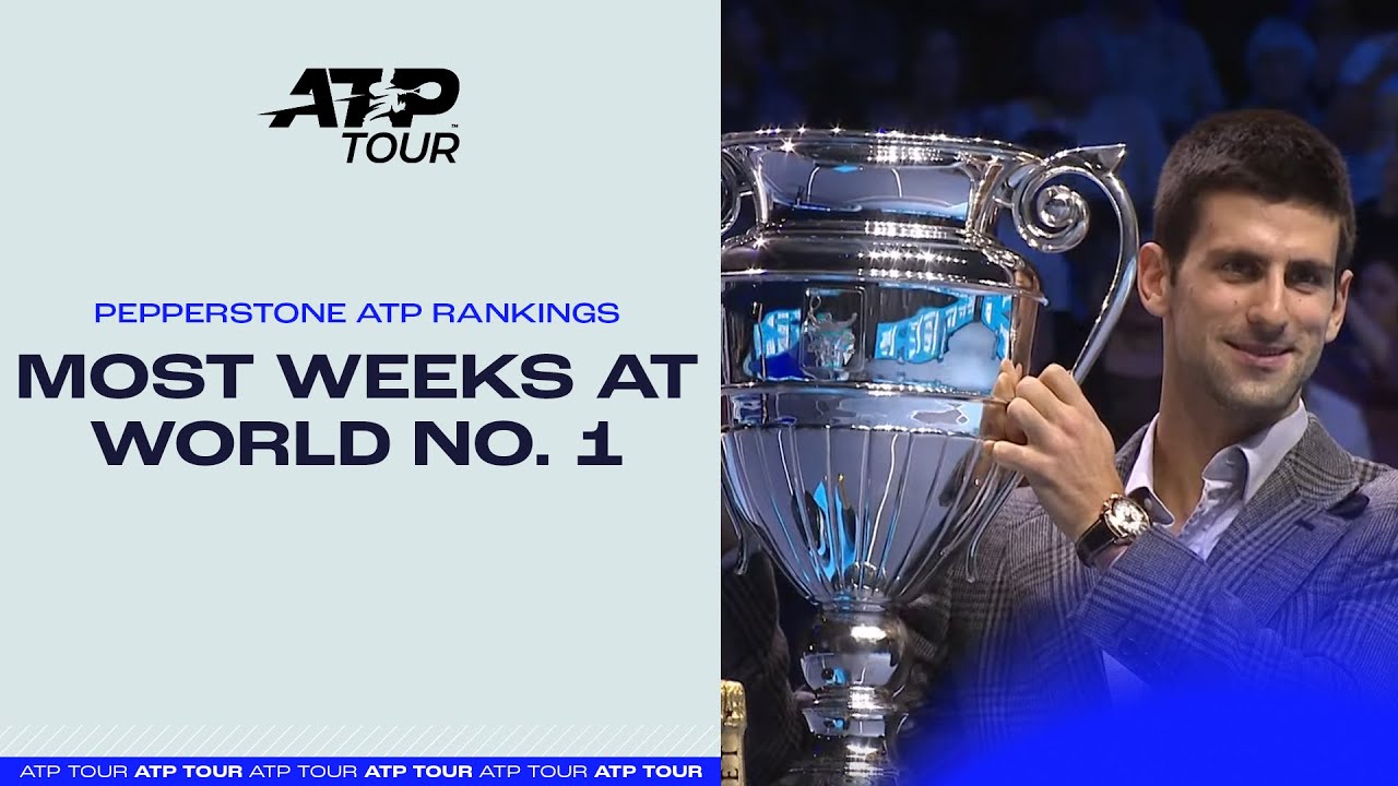 MOST WEEKS AT WORLD NO. 1 👑