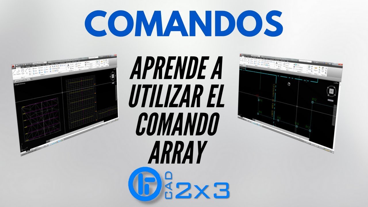 Aprende a Utilizar el Comando Array - YouTube