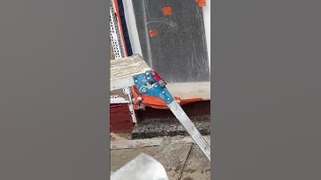 Water proofing the render and wall  #plastering #construction #danielleeplastering #plaster #diy