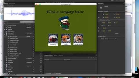 Adobe Animate Tutorial - Video 7   Adding Audio Clips to Animate (formerly Flash)