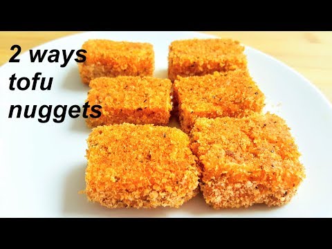 2 WAYS OF TOFU NUGGETS | CRISPY TOFU RECIPES