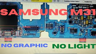 Samsung M31/M31s/M21/M30s No Graphics No Display Light 100% Solution