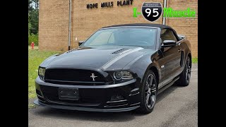 2013 Ford Mustang GT CS Convertible at I-95 Muscle