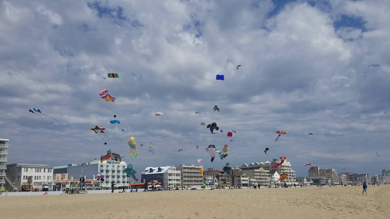 Kites Ocean city md YouTube