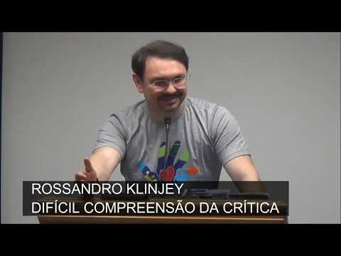 ROSSANDRO KLINJEY - DIFÍCIL COMPREENSÃO DA CRITICA