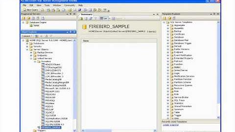 Часть 1. Чем Microsoft SQL Server поможет в работе с Firebird и Interbase?