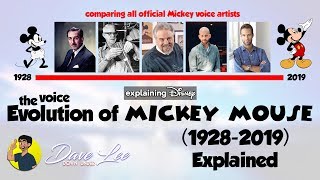 Voice Evolution of MICKEY MOUSE Over 91 Years (All Voice Actors Comparison 1928-2019) Compared