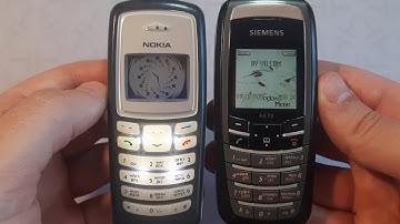 Incoming call & Outgoing call at the Same Time Nokia 2100 + Siemens AX72