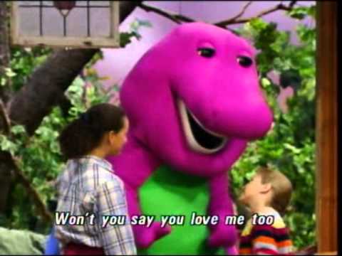 I Love You Barney Friends Letras Com