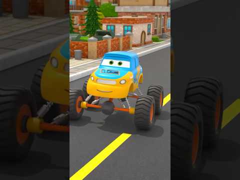 Монстр Трак - Задира 🛻 3D Мультики для Детей 🧒 #мультик #промашинки #мультики #мультикидлядетей