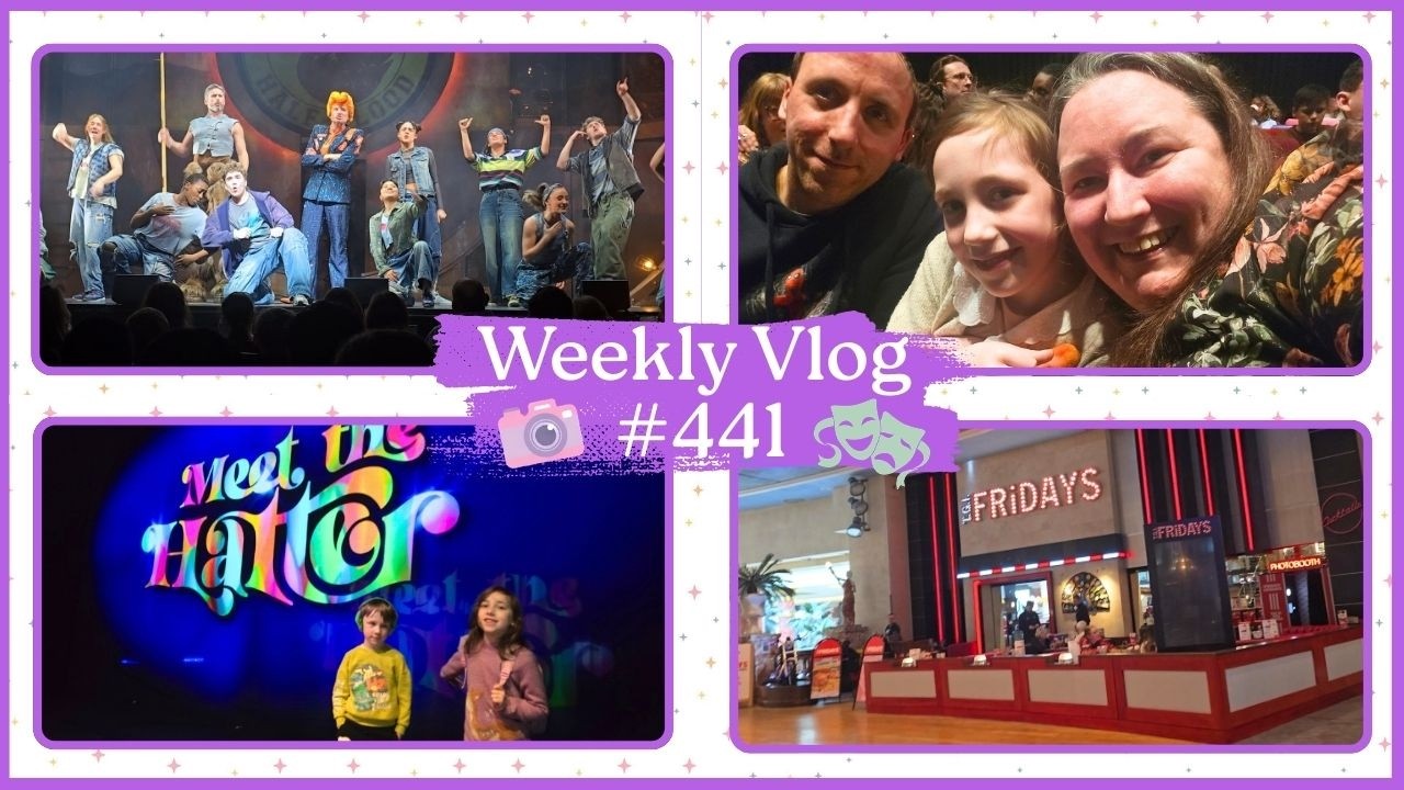 Еженедельный видеоблог №441 | Мюзикл «Перси Джексон», семейный отдых и обед в День святого Валент...