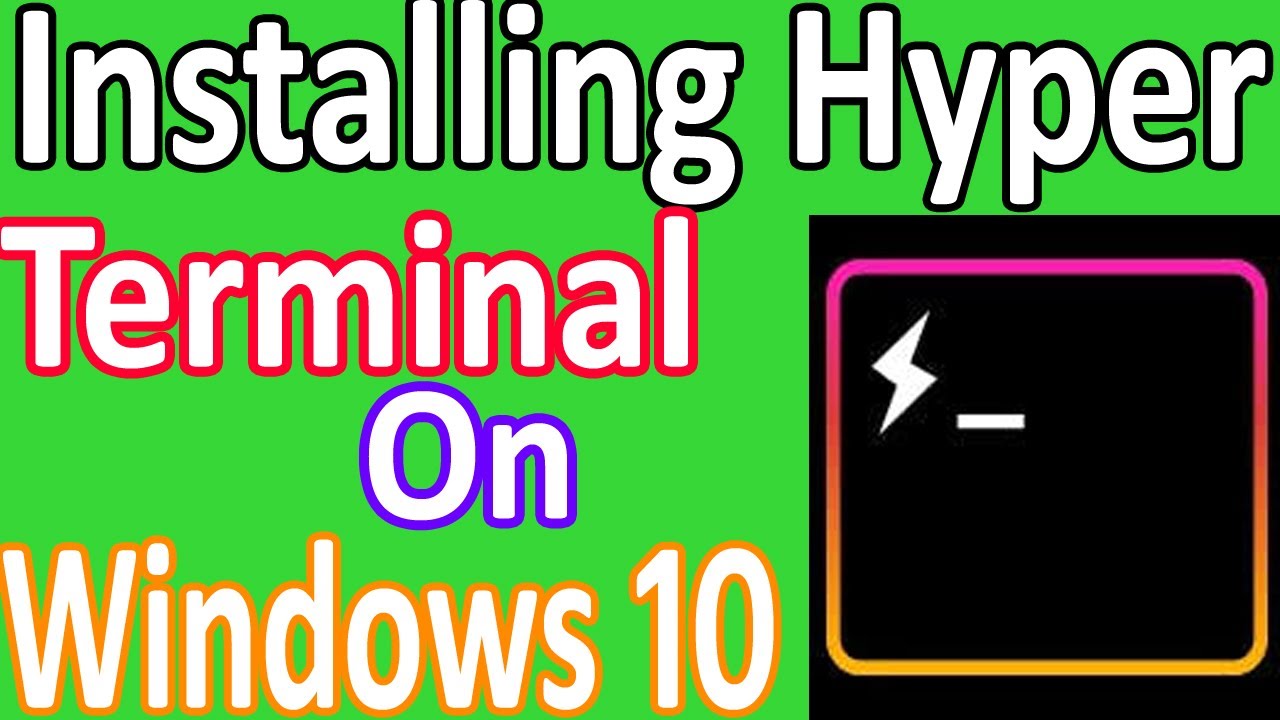 hyperterminal windows 10