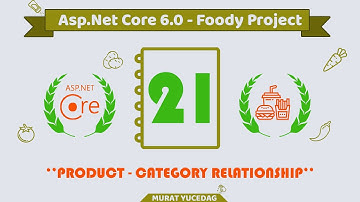 #21 Foody Asp.Net Core 6.0 Project - Product Category Relationship