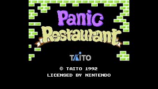 Полное прохождение Панический ресторан (Panic Restaurant) nes