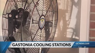 Gastonia opens inside of cooling station after 95-degree heat