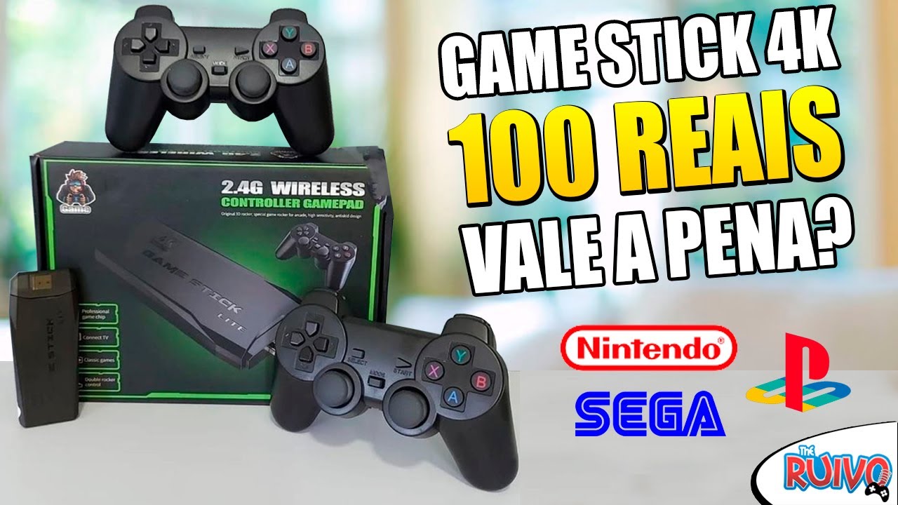 Vídeo Game Retro Stick Lite 4k 10000 jogos