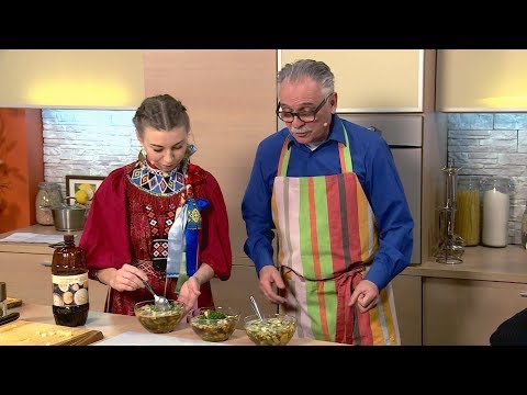 Окрошка с треской ! Программа «Кухня» (03.04.2017)