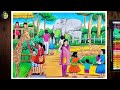 How to draw a scenery of zoo step by step  zoo scenery drawing easy  zoo animals drawing easy