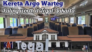 Kereta Kebanggaan Kota Tegal || Trip Kereta Tegal Bahari di Kelas Ekonomi New Gen