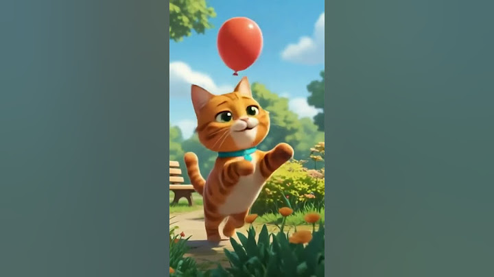 Cat Chases a Red Balloon! 🎈🐱 #shorts  #aivideo #artificialintelligence #visualstorytelling