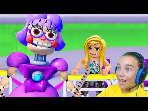 ПОБЕГ ОТ УЧИЛКИ АНИМАТРОНИК в ROBLOX!
