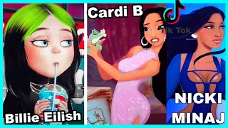 Art I Found On TikTok Celebrity As Disney Princess Tiktok Compilation | GLOW UPS  Tiktok