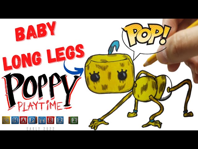 DIBUJANDO POPPY PLAYTIME FUNKO POP CHAPTER 2 (Mommy Long Legs