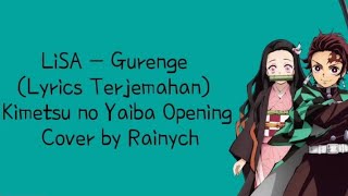 Opening lagu Kimetsu no yaiba | Demon slayer Gurenge by Lisa (Lyrics)