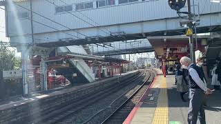 奈良線205系普通京都行き　稲荷到着！