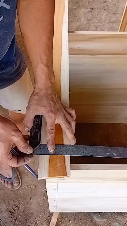 Cutting the prosthesis tread #woodworking #diy #carpenter #tips #tools
