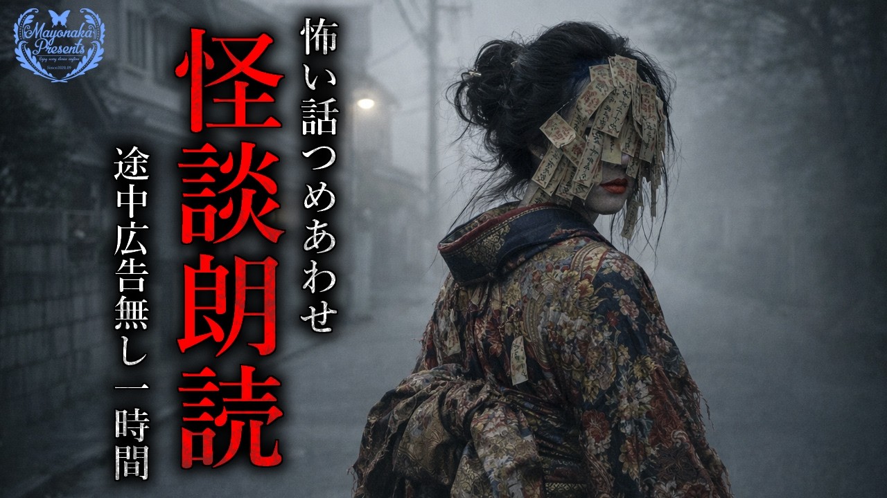 【怪談朗読】怖い話つめあわせ・おすすめ全８話【１時間】