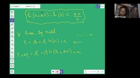 Logarithmic & Interaction Models