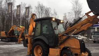 CASE 570 T выгрузка  с трала на складе Санкт-Петербург(, 2016-12-24T12:11:18.000Z)