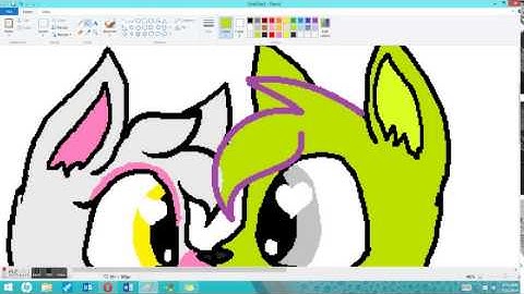 Mangle x Springtrap speedpaint X3