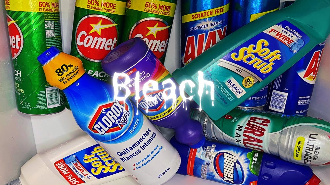 ⚠️⚪️ “Straight Bleach, No Chaser” • Comet • Ajax • Clorox • Cloralen Paste YouTube