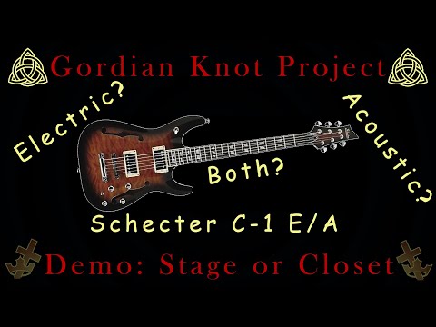 Schecter C-1 E/A The Best Worship Guitarist Guitar Ever Made - Stage or Closet Demos Episode 01
