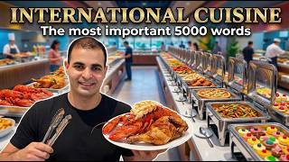 International cuisine in English | A course on the 5000 most important words in English screenshot 4
