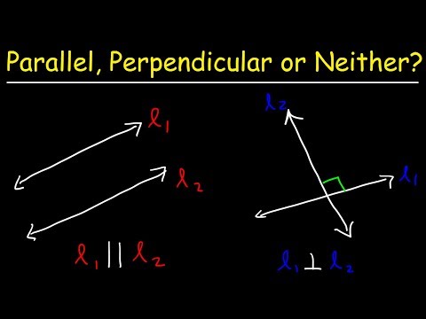 Video: Hoe kun je zien of twee vergelijkingen parallel zijn?