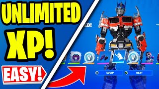 FASTEST WAY TO UNLOCK MAX SEASON 3 BATTLE PASS IN FORTNITE UNLIMITED XP GLITCH MAP CODE!